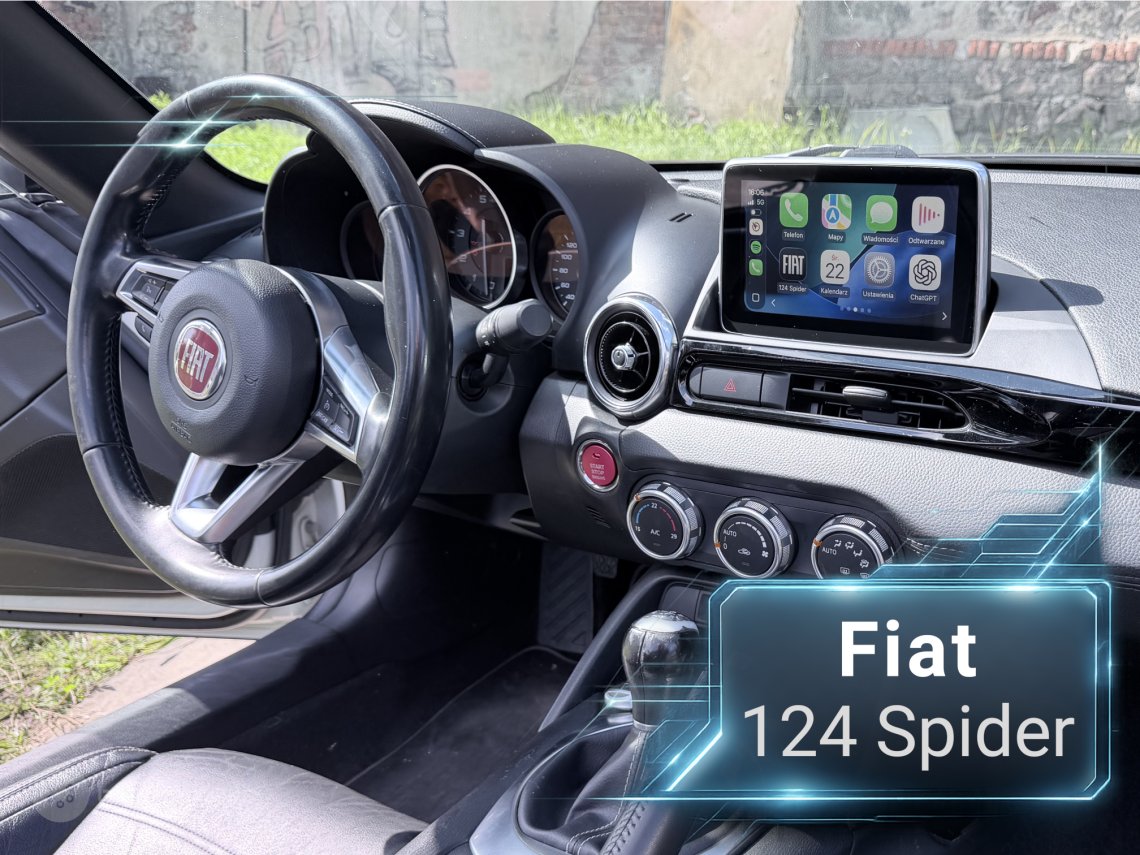 Nasza realizacja przeprowadzona w Fiat 124 Spider