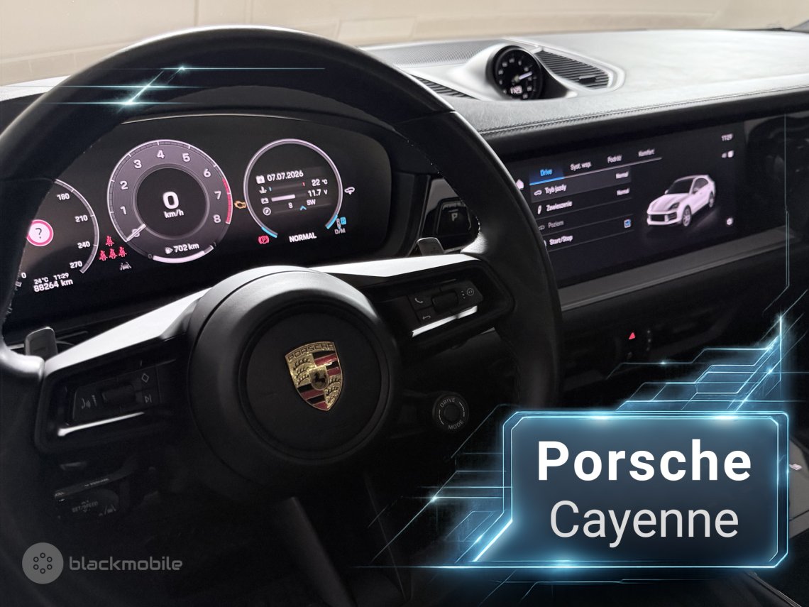 Nasza realizacja przeprowadzona w Porsche Cayenne